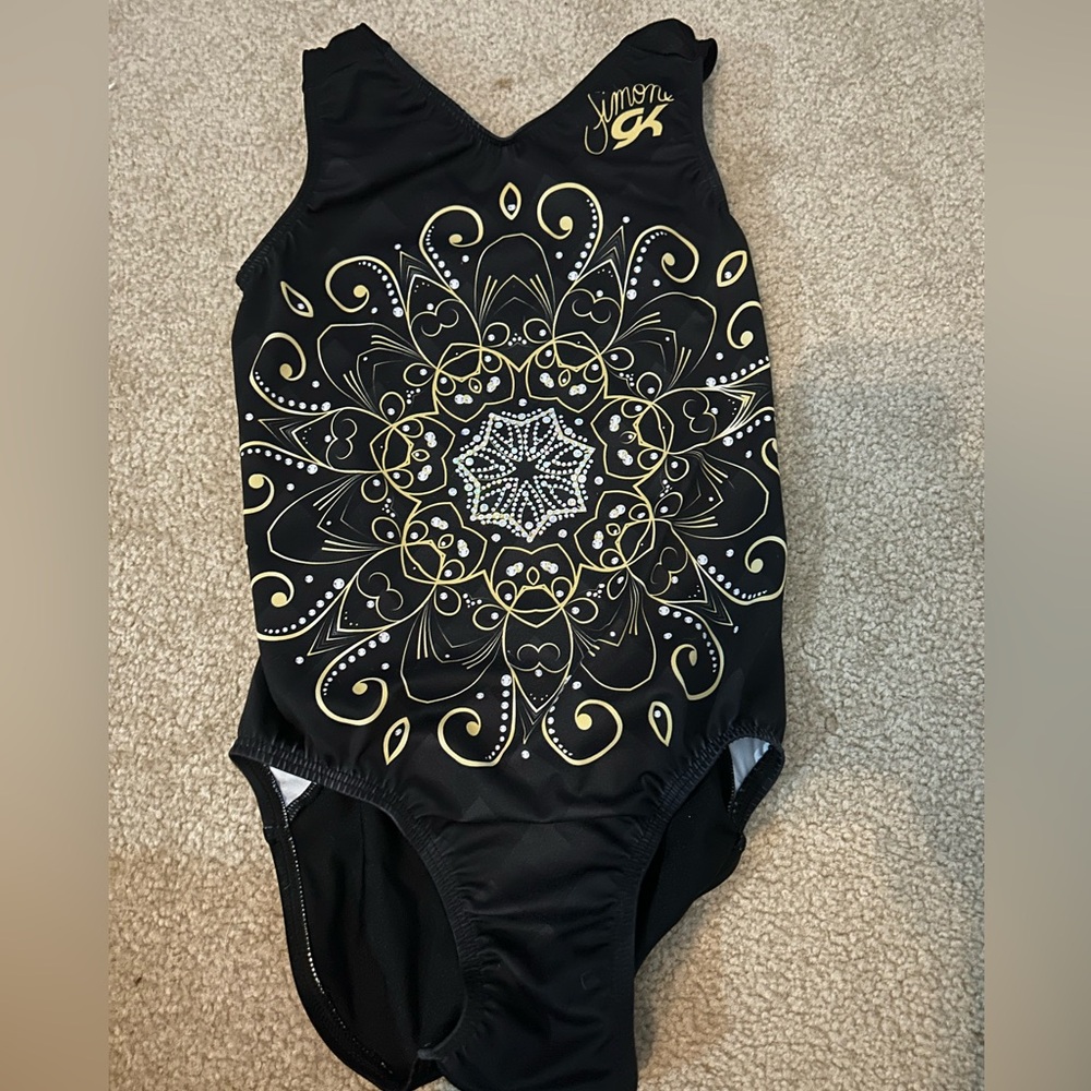child large gymnastics leotard